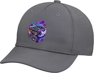 Demolition Derby Station Wagon Crash Racing Driver Adjustable Baseball Hat