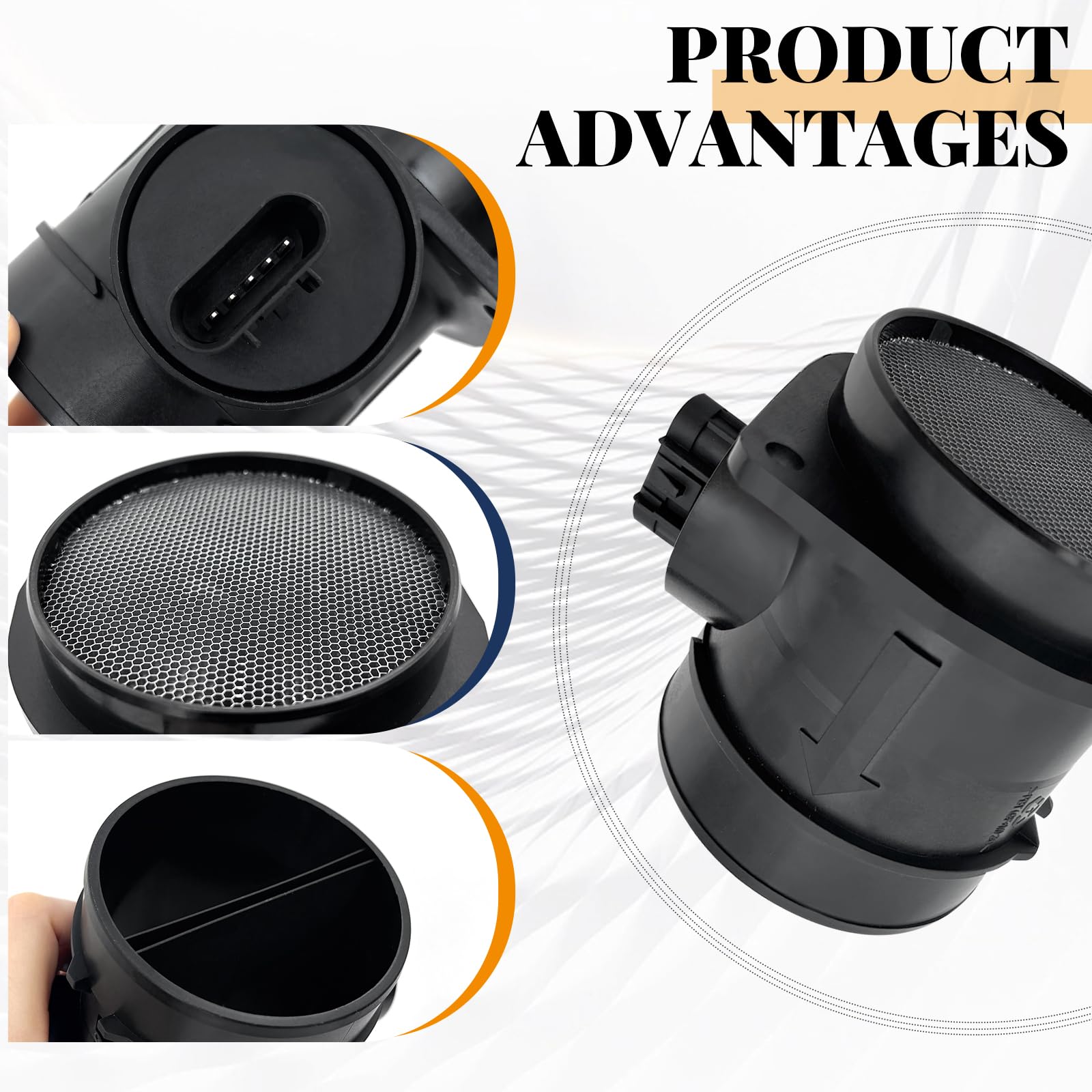 Mass Air Flow Sensor 15911983 MAF For Chevrolet Buick Cadillac - Foto 11