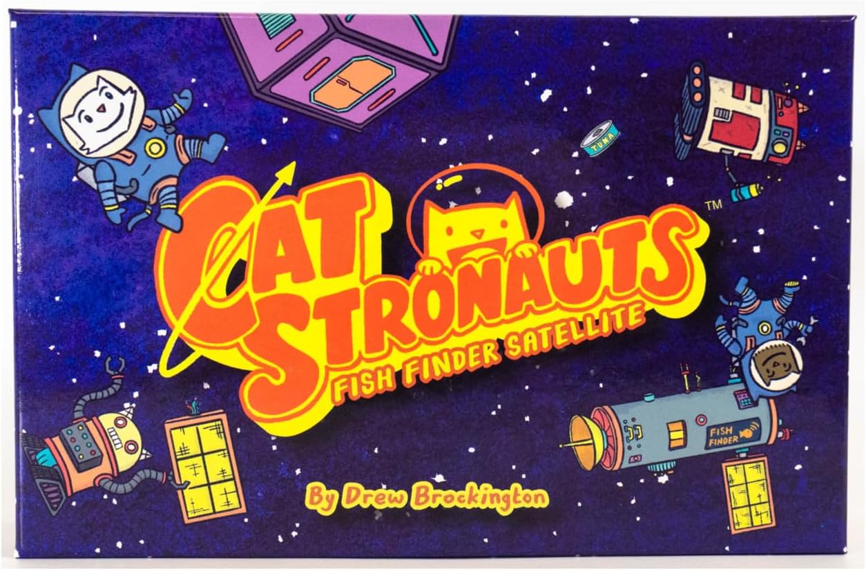 CatStronauts: Fish Finder Satellite Board Game Expansion