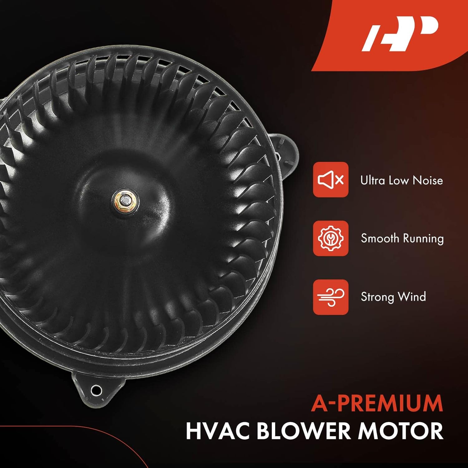 A-Premium Front HVAC Heater Blower Motor Compatible with Ford Transit-250 2015-2023, Transit-350 2015-2023, Transit-150 2015-2023, Transit-350 HD 2015-2023, E-Transit 2022-2023
