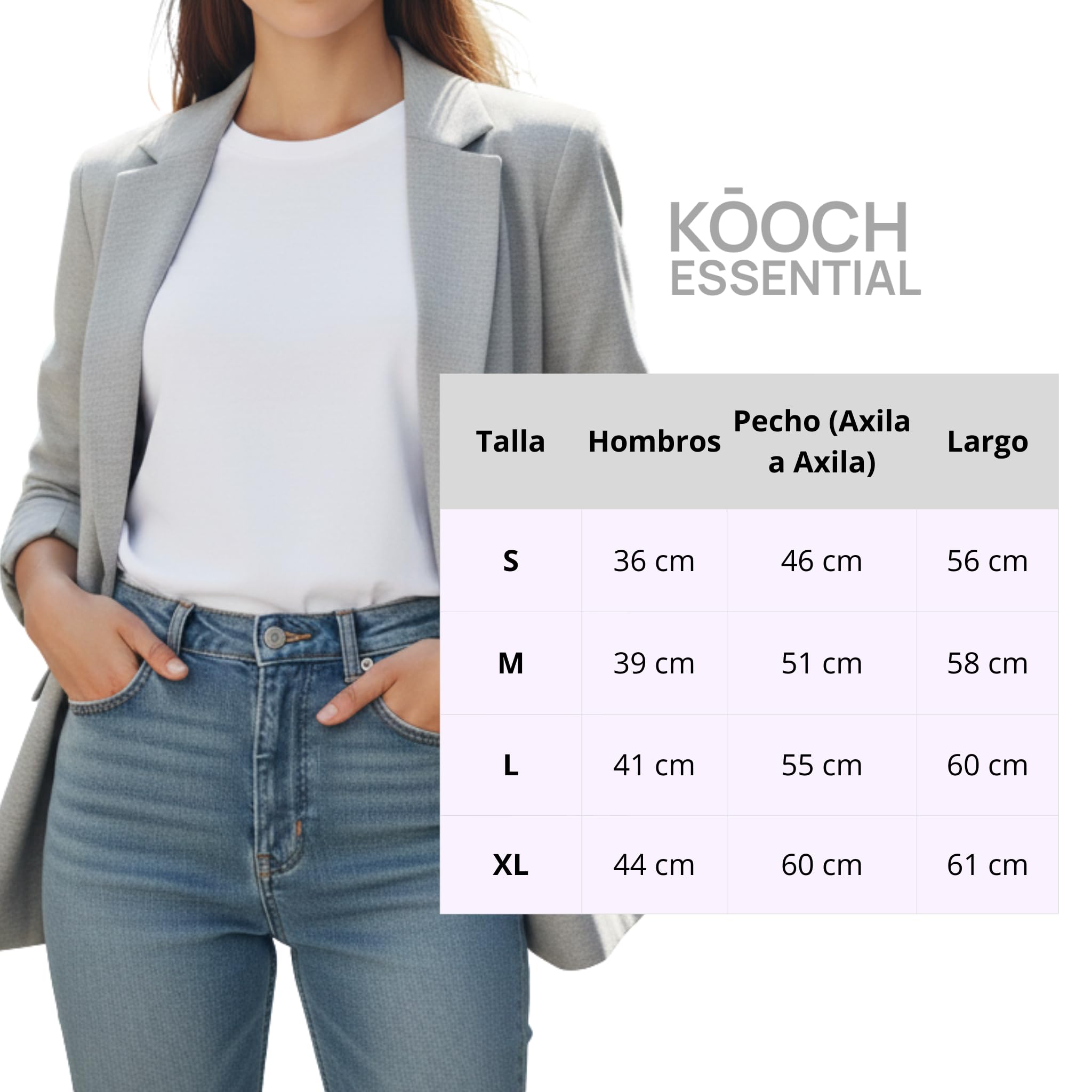 Maglietta bianca Basic da donna, 100% cotone, taglio pulito, bianco, vestibilità regolare in cotone, 290 g/m²