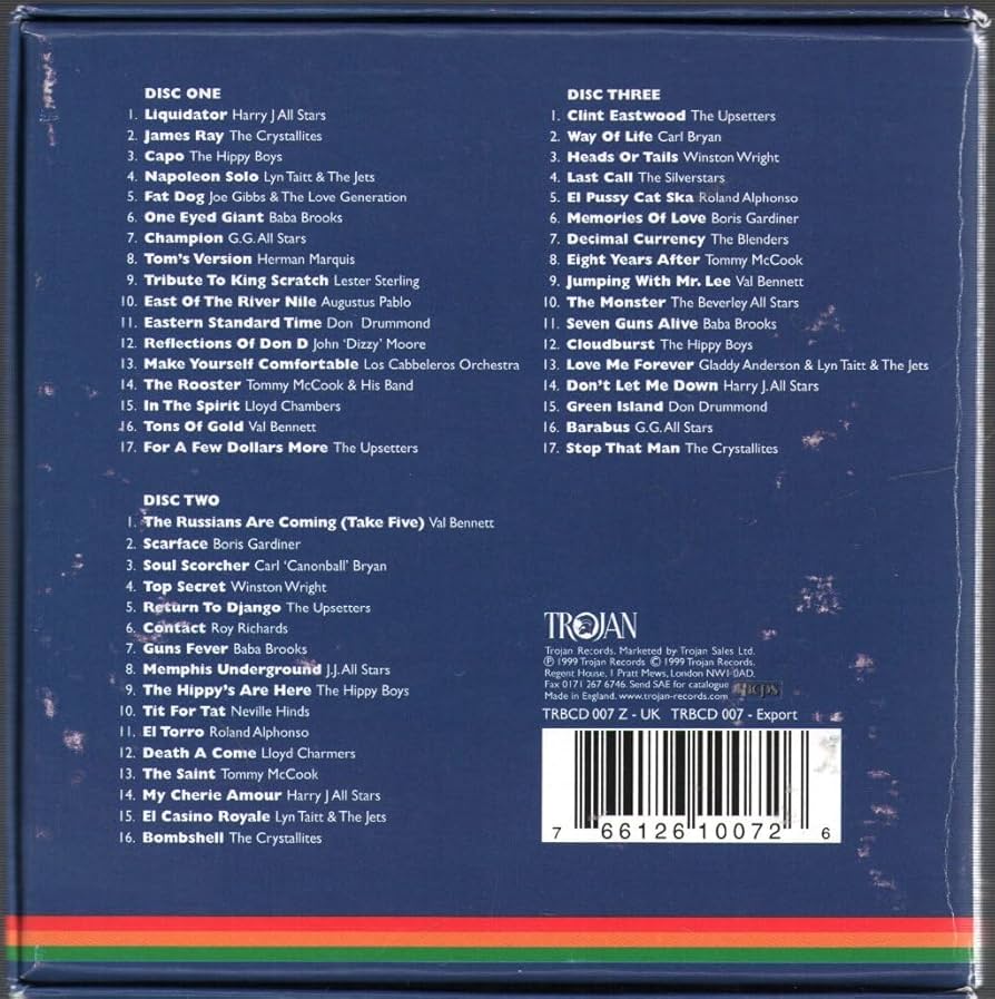 TROJAN INSTRUMENTALS BOX SET レゲエ TROJAN INSTRUMENTALS BOX SET レゲエ Trojan Instrumentals Box