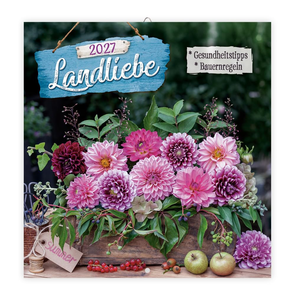 Trötsch Broschürenkalender Landliebe 2027: Wandplaner