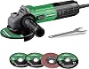 ALTOCRAFT Angle Grinder Tool,4-12 Inch Corded Electric Power Hand Mini Grinders with Grinding Wheel, 2 Cut Off Wheels, Flat Disc,Auxiliary Handle for Metal concrete Wood CuttingGrindingPolishing