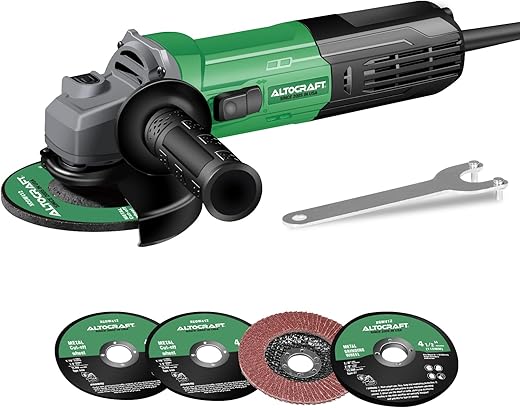 Best ALTOCRAFT 4-1/2 Inch Corded Angle Grinder