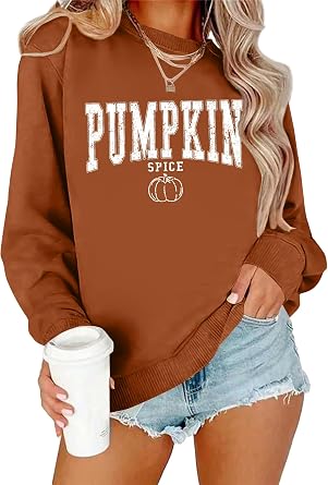Thanksgiving Pumpkin Sweatshirts Womens Pumpkin Letter Shirt Fall Pullover | Womens Pumpkin Sweatshirt Thanksgiving Pullover Thankful Long Sleeve Shirt Thanksgiving Wear Gifts