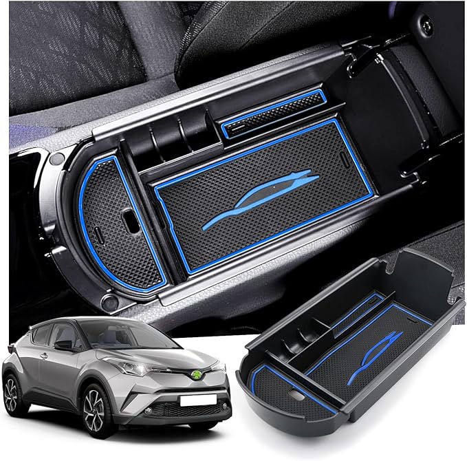 RUIYA Kompatibel mit Toyota CHR C-HR 2016-2022 2023 Mittelkonsole ...
