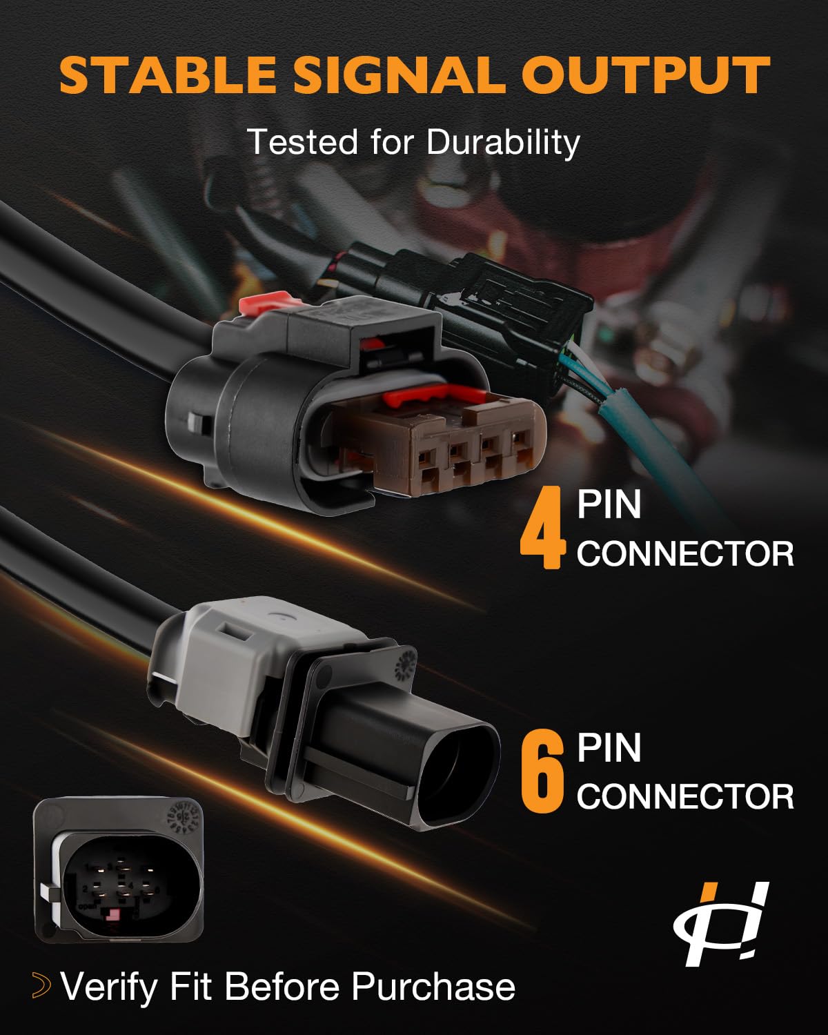 234-5172 234-8039 Oxygen O2 Sensor Upstream and Downstream Fit for Ford 2014-2020 Fusion Turbocharged 1.5L L4, 2Pcs