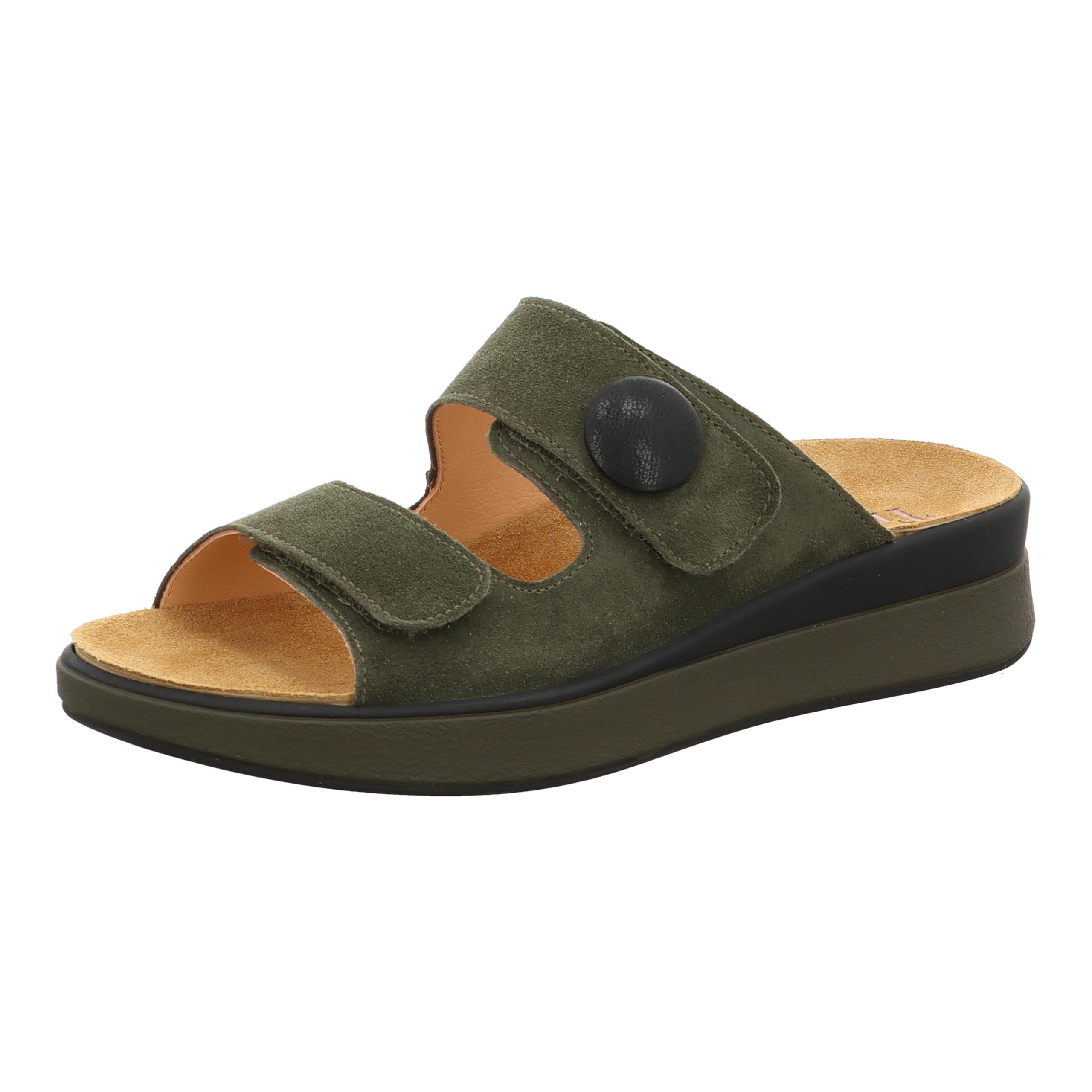 Think! Meggie Women's Mules, Olive Combi 7010, 39 EU Schmal
