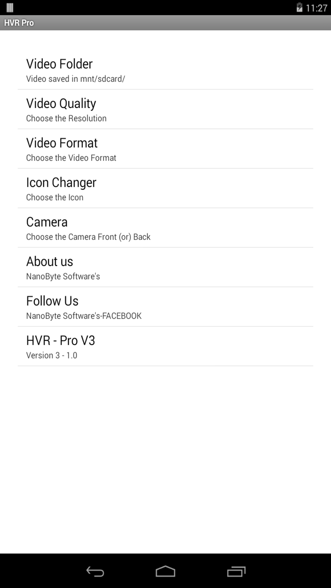 Hidden Video Recorder PROAmazon.co.ukAppstore for Android