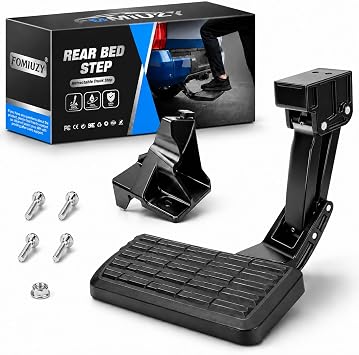 Rear Bed Step Retractable Bumper Truck Tailgate Step Fit Toyota Tundra 2022 2023 2024 2025 2026 Replaces PTS30-34000 PTS3034000