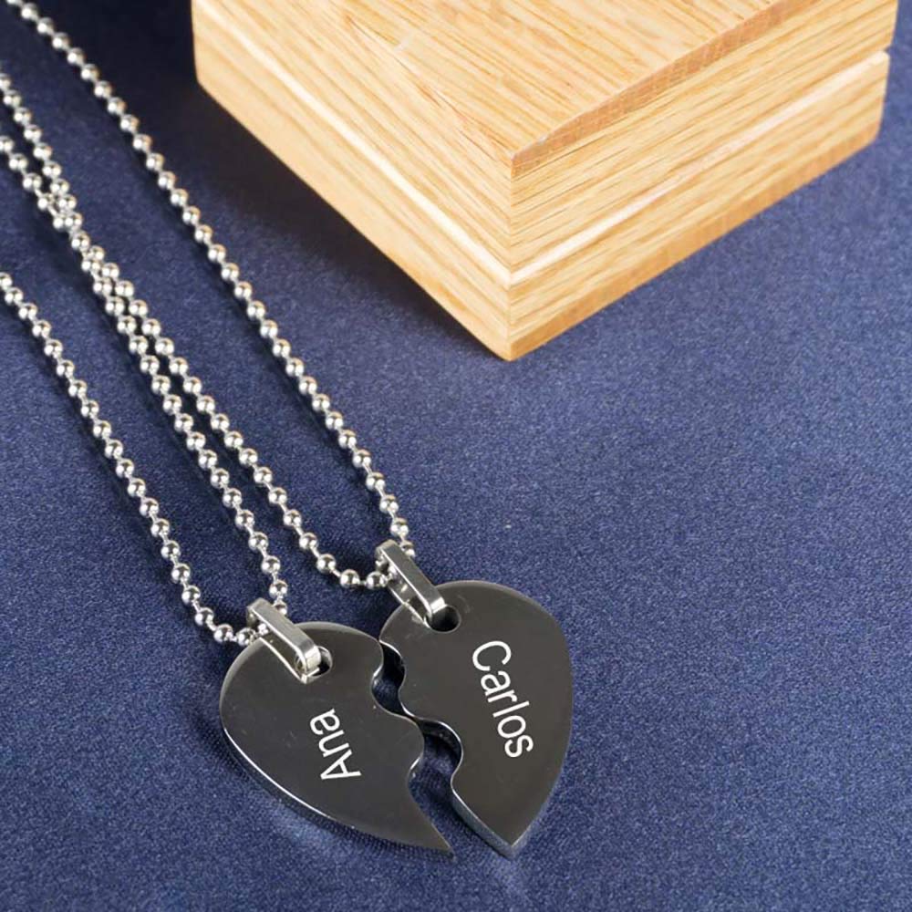 CALLE DEL REGALO Colgantes Personalizados con Texto Grabado