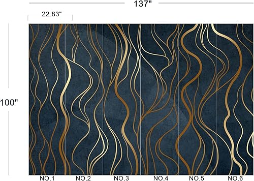 Miniatura 87 de Papel tapiz de pared para guardería infantil de bosques de acuarela coloridos, 137 x 100 pulgadas