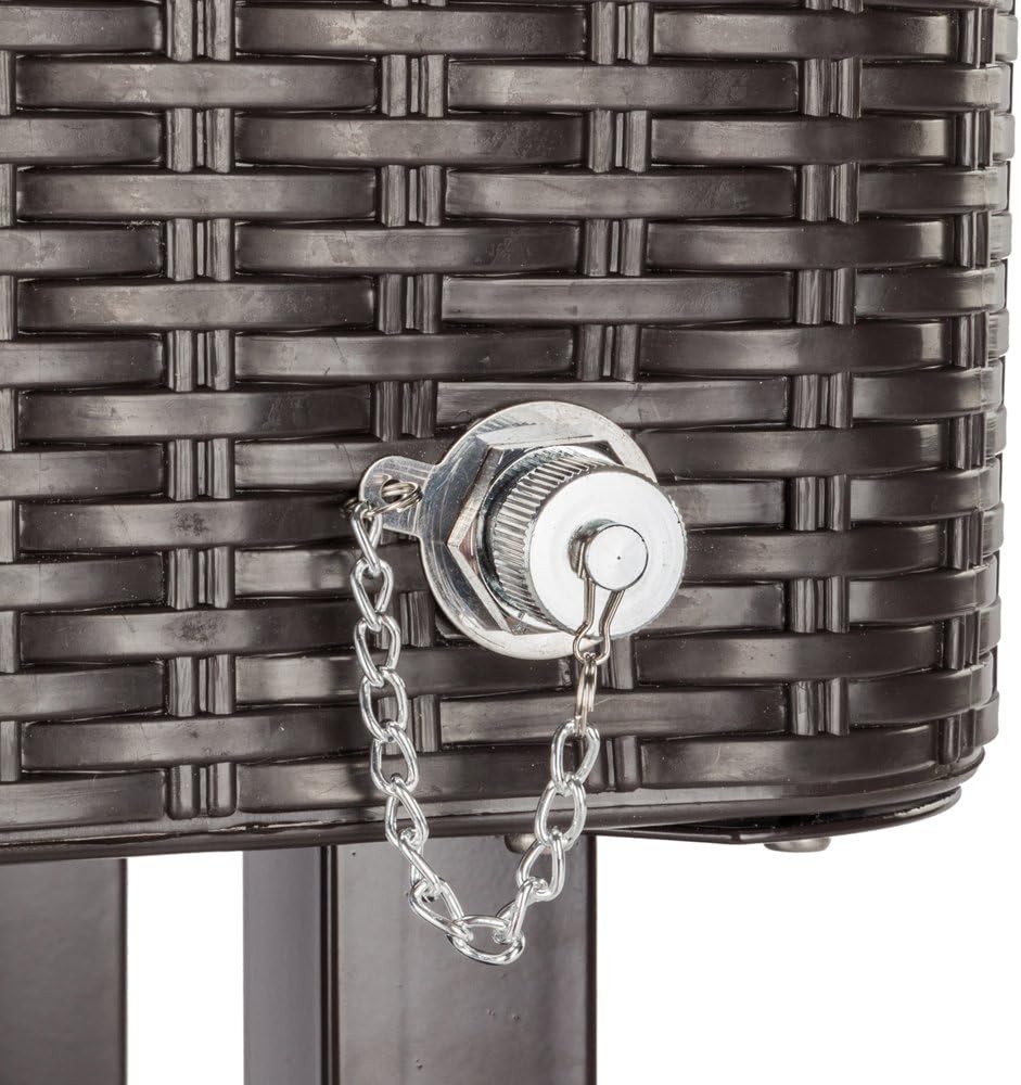 G GABRIELMODU CAIDE-Store Free Cover 80 Quart Outdoor Portable Cooler Cart with Wheels,Patio Ice Chest Cooler Cart on Wheel