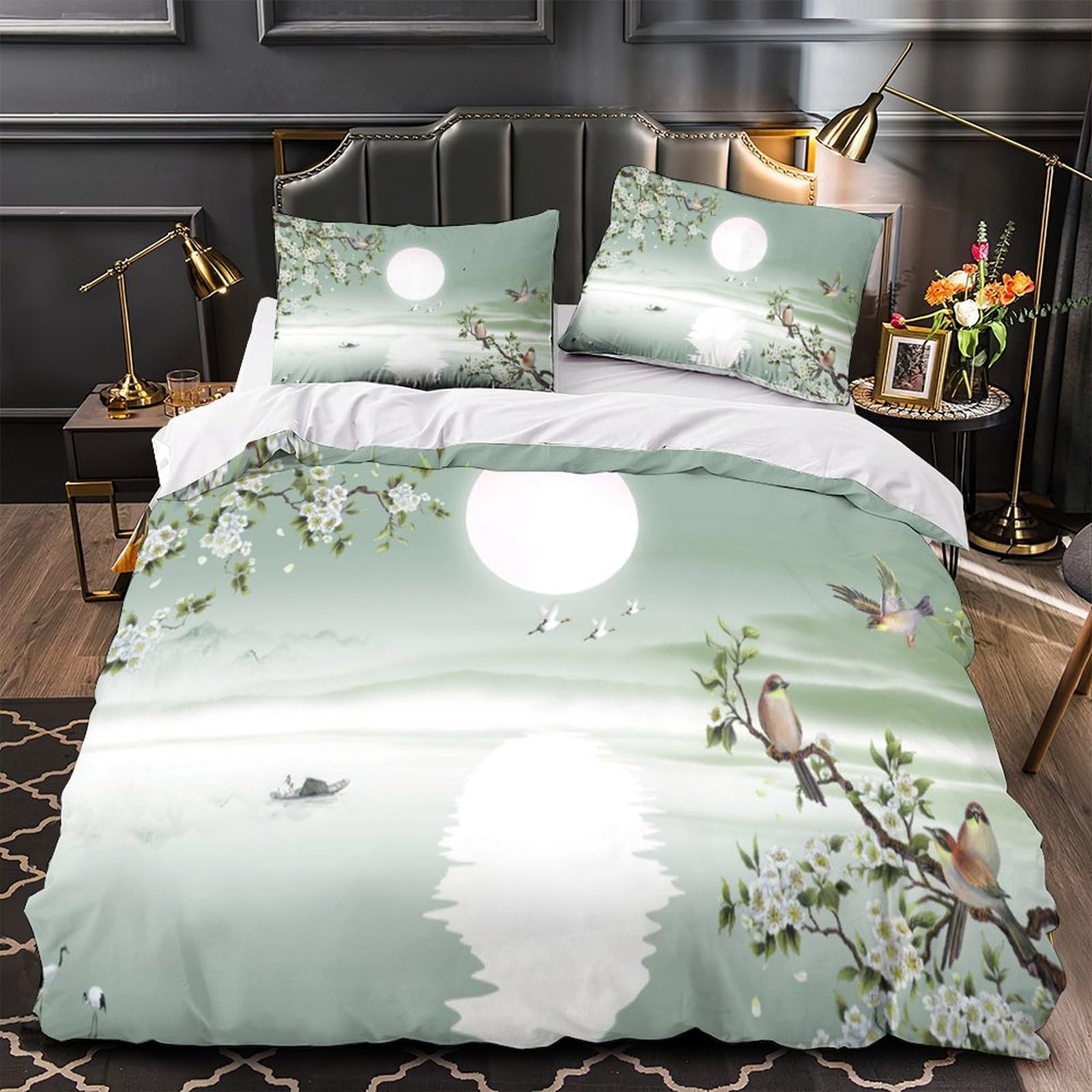 Housse de couette Sphynx 200x200 pour lit double avec motif chaton 3D
