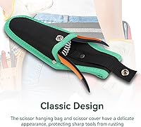 Vista 8 de Funda de podadora de jardín, tijeras de podar, funda de tijera, tijeras de podar, bolsa de herramientas con hebilla