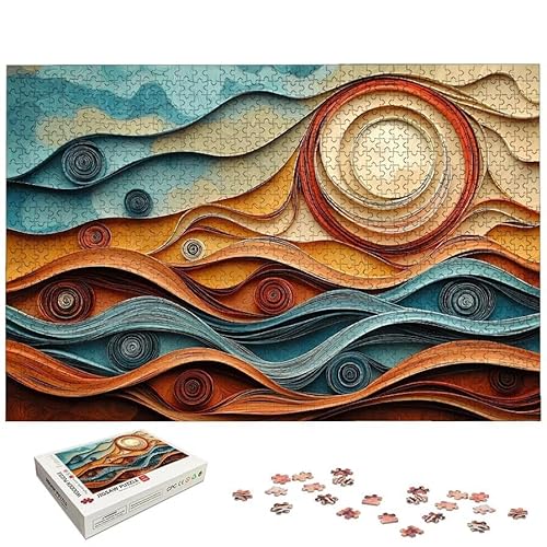 ���ۓI�� �p�Y�� 1000�s�[�X�A��l���� �ؐ� 1000�s�[�X �W�O�\�[�p�Y�� (75x50cm)�A���i Puzzle ����������t���ADIY ��l���� ��� ���� �Ƒ��Ŋy���߂��肪���̂���Q�[���A�C���e���A�A�M�t�g�ɍœK�AHome Decor�A
