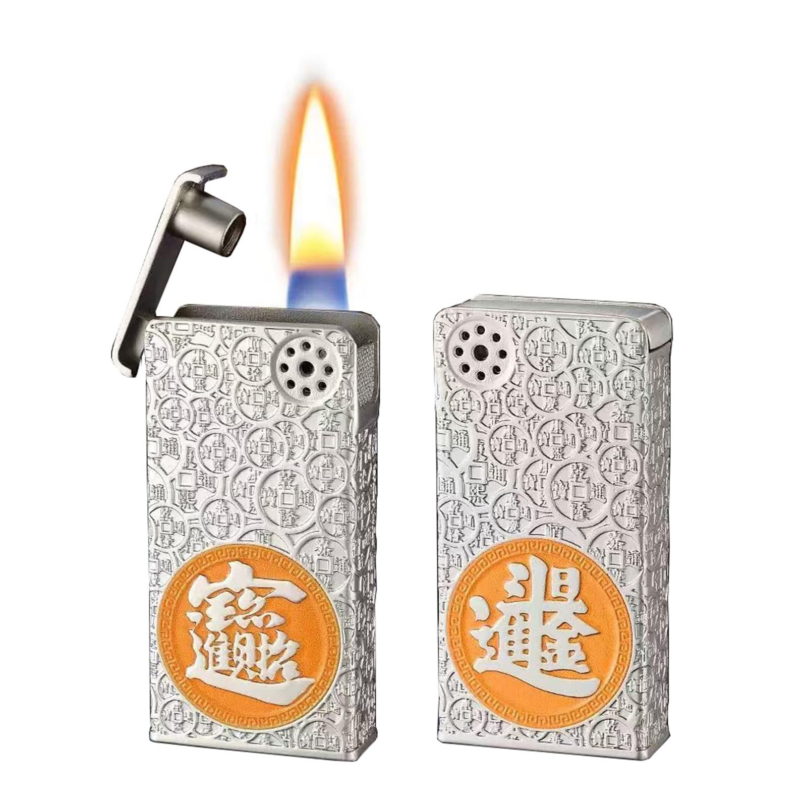 Briquet au kérosène en métal robuste pour collectionneurs d'objets durables