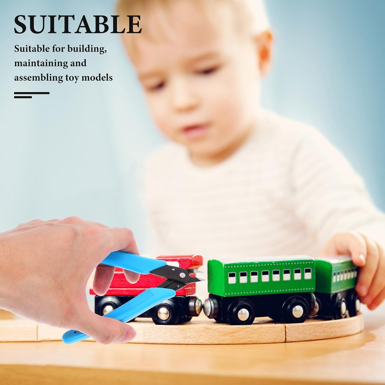 LALAFINA Model Assembly Tool for Hobbyists Beginners Experts Lightweight Portable Crafting Repair Kit with Sturdy Materials Versatile for Model Building and Miniature Projects