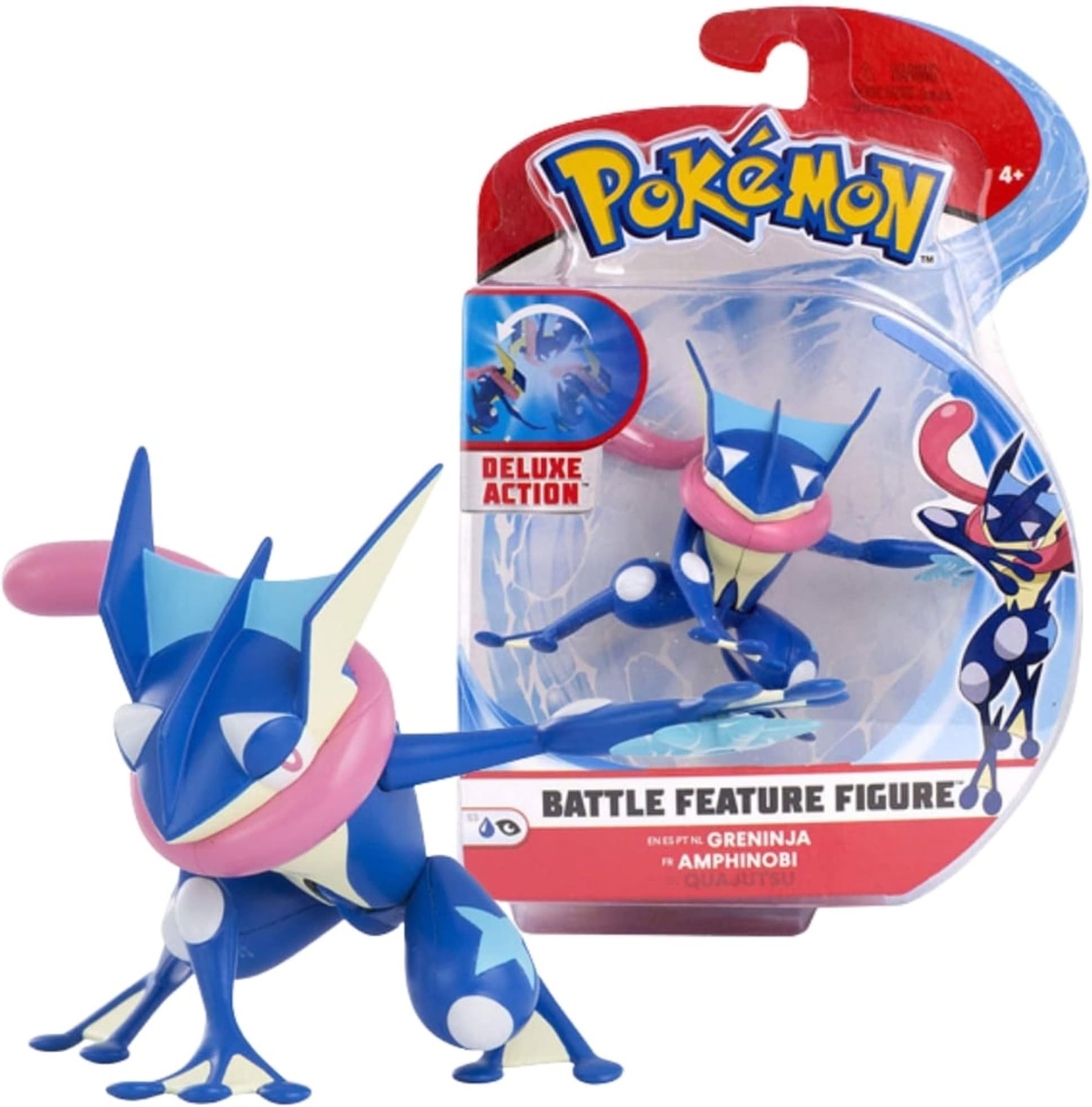 Pokemon 4.5" Battle Feature Figure - Greninja