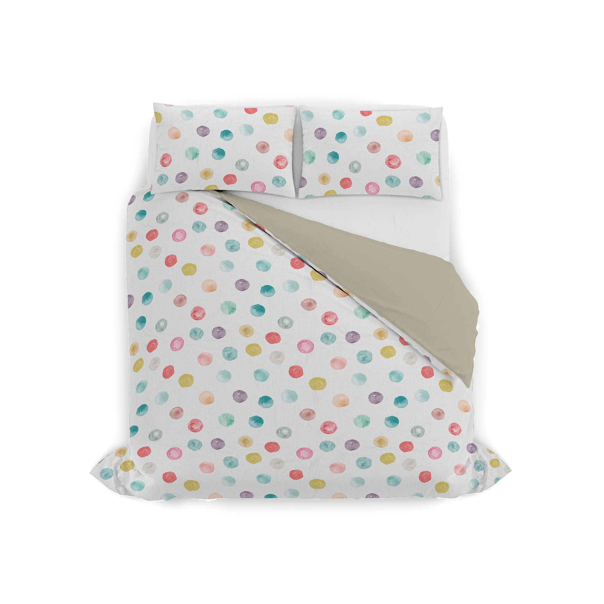 Italian Bed Linen MB Home Italy “Fashion” Duvet Cover Set, Baloon, Double - Image 2