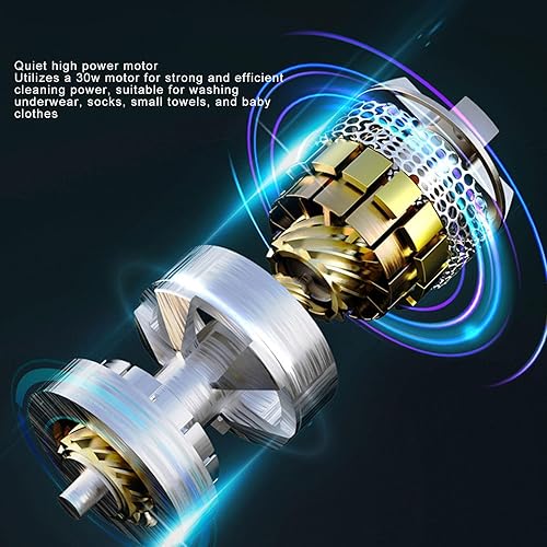 Miniatura 5 de ZJchao Lavadora portátil USB Mini lavadora con ventosas