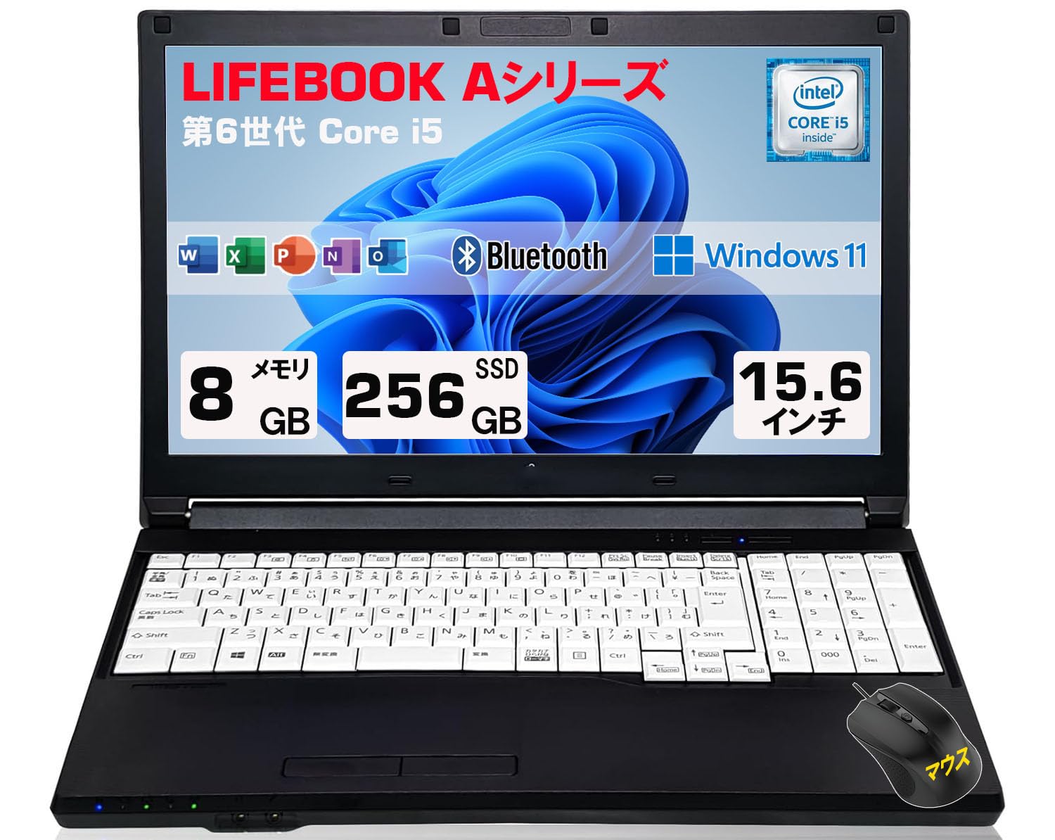Amazon.co.jp: 【整備済み品】ノートパソコン 富士通 LIFEBOOK A