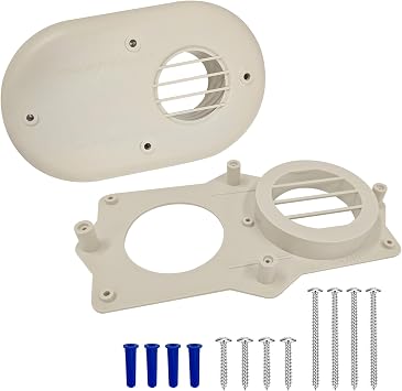 3-Inch Vent Termination Kit, Compatible with Rheem Condensing Indoor Gas Tankless Water Heaters Replace SP20286