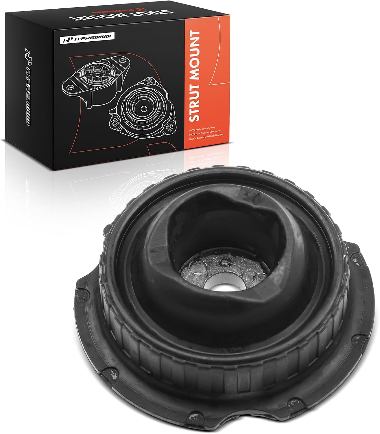 A-Premium Rear Suspension Strut Mount Compatible with Volkswagen Touareg 2004-2010 Audi Q7 2007-2015