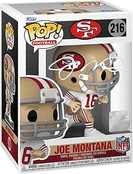 Joe Montana #216 Facsimile Signed Reprint Laser Autographed Funko