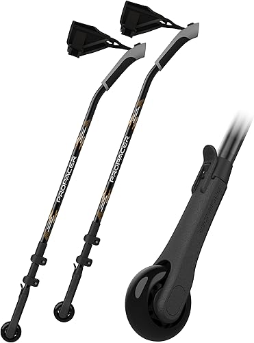 Bastones de senderismo nórdicos para empujar y tirar, bastones de senderismo de doble propósito