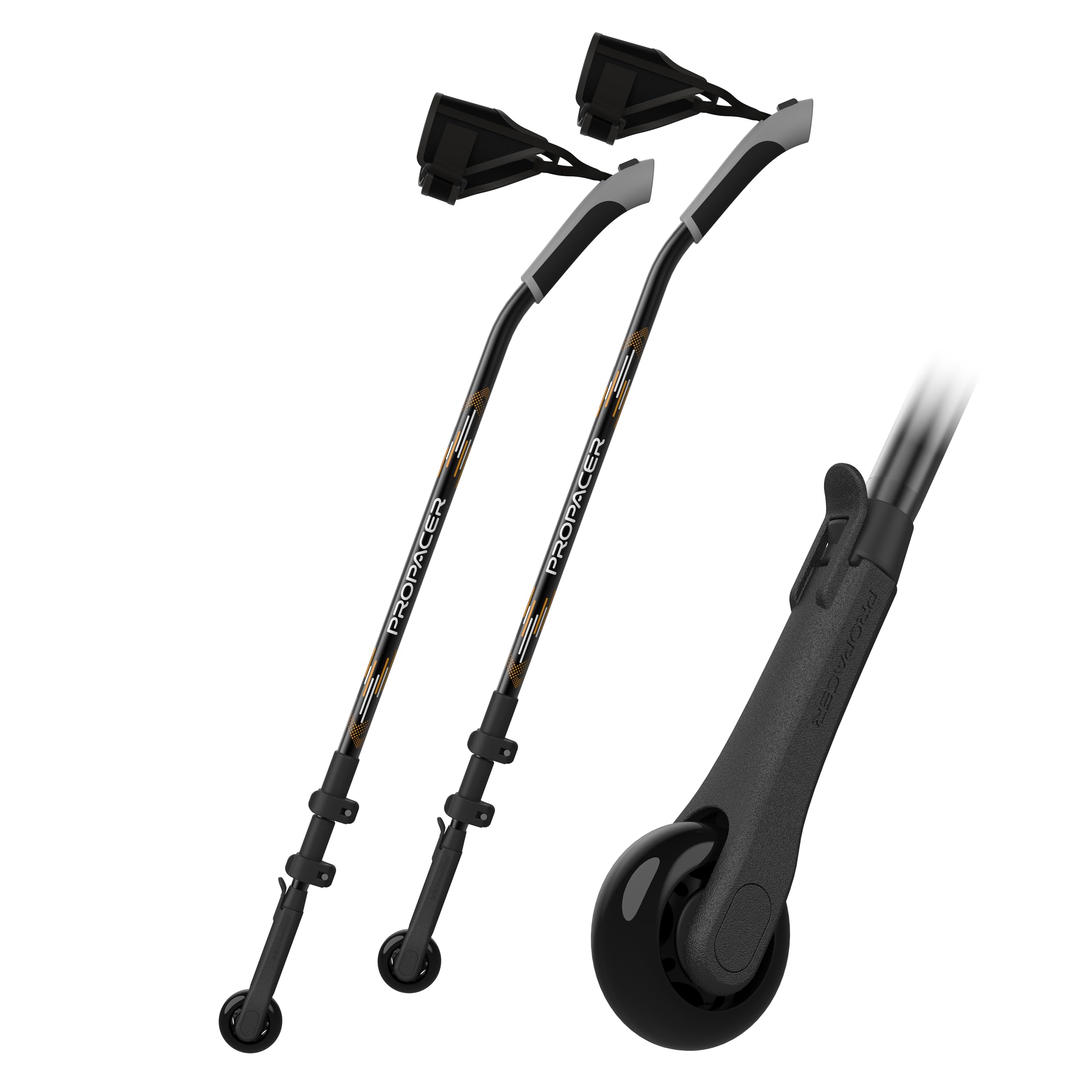 プッシュアンドプルノルディックウォーキングポール、多目的ハイキングスティック Amazon.co.jp: ProPACER プッシュアンドプルノルディックウォーキング