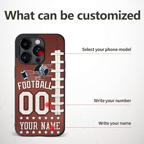 Miniatura 5 de Fundas personalizadas con diseño de casco con costura de rugby para Samsung Galaxy S9/S10/S20/S21/S22 S23/Plus/Ultra/FE, Note 9/10/20, Z Flip3/4,