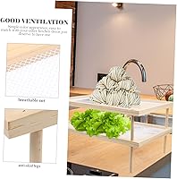 Vista 3 de Estante de secado de espaguetis de grado alimenticio para pasta, verduras y frutas, fácil instalación con patas antideslizantes, almacenamiento