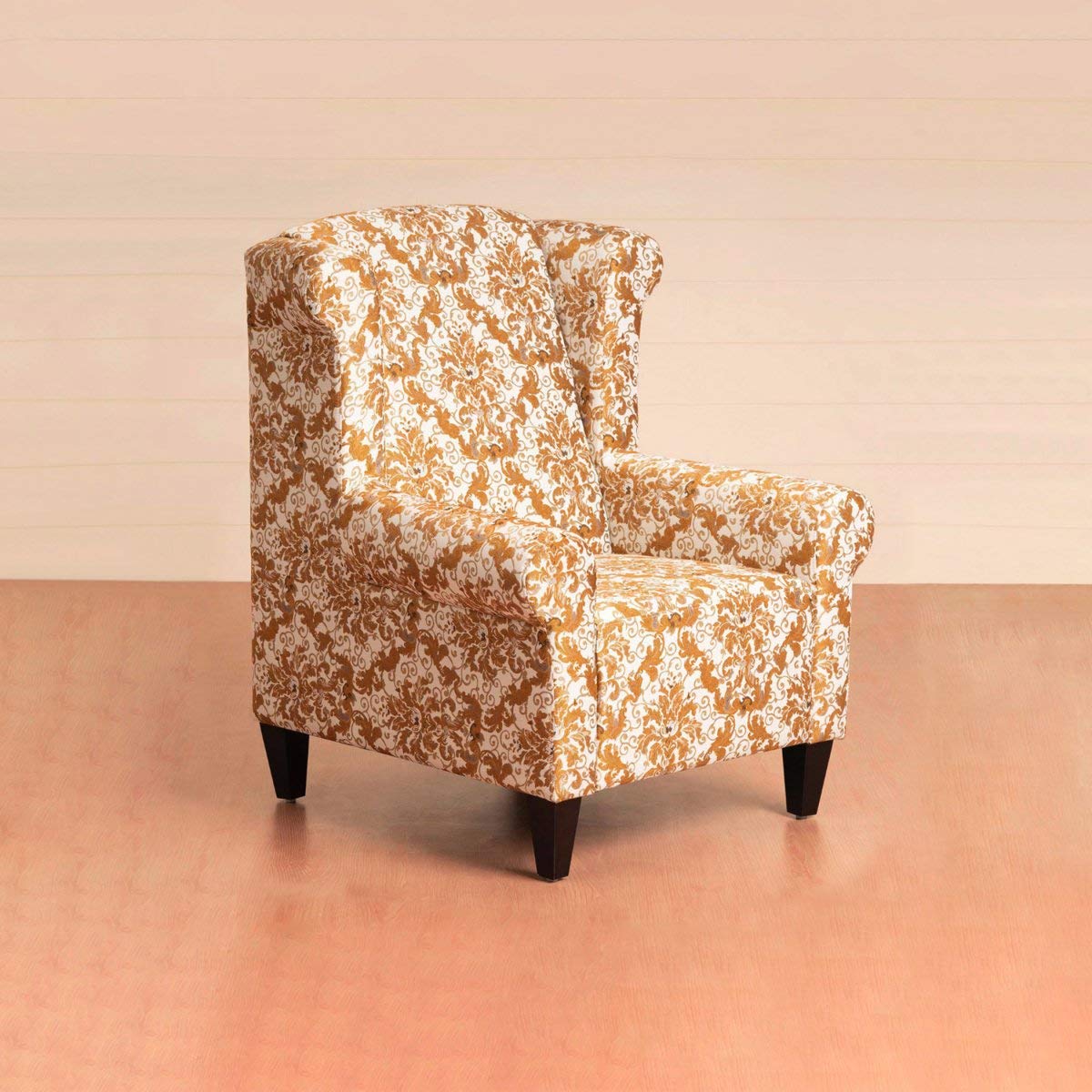 Home Centre Marseille Printed Wing Chair Amazon.in Home & Kitchen
