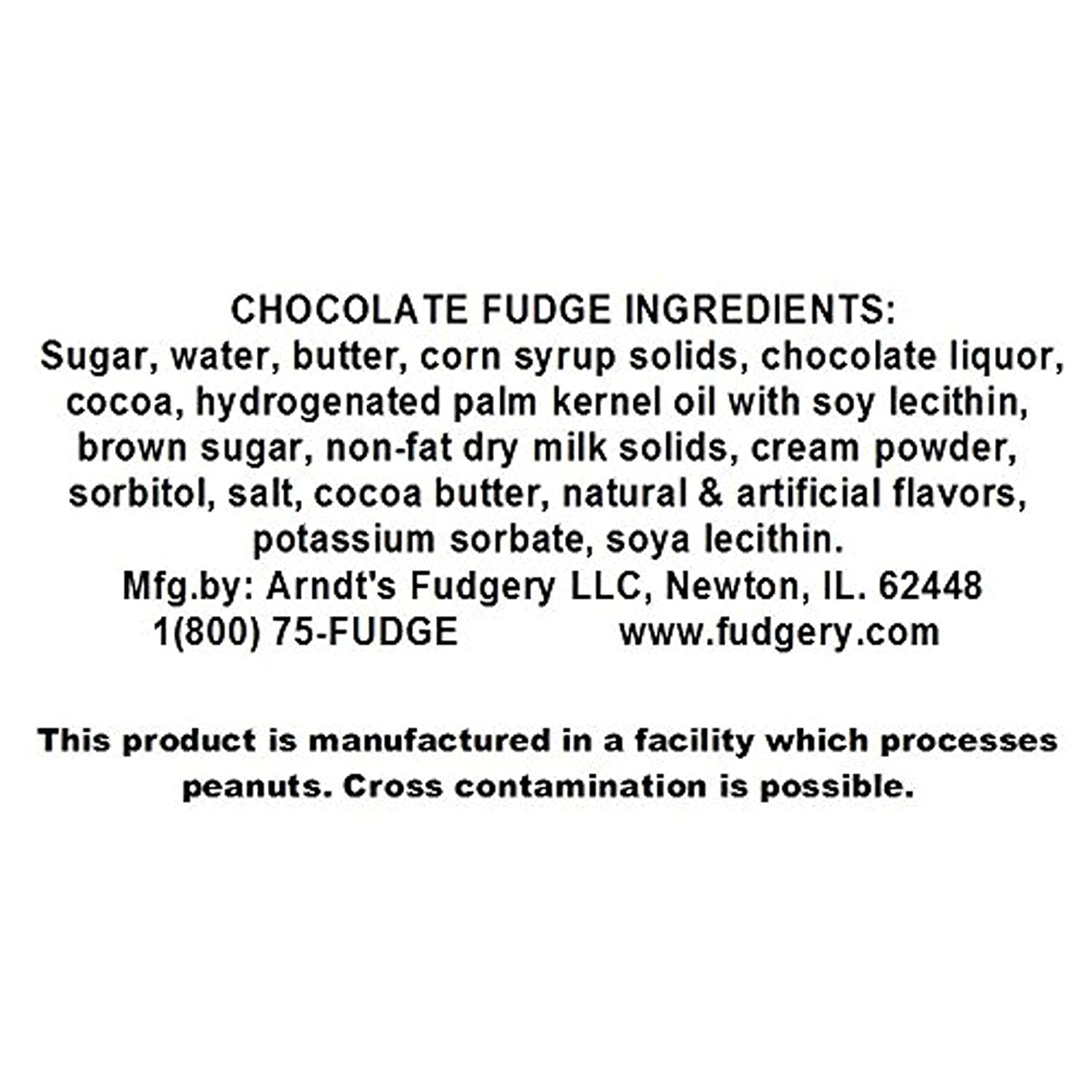 Home Made Creamy Fudge Chocolate - 1 Lb Box