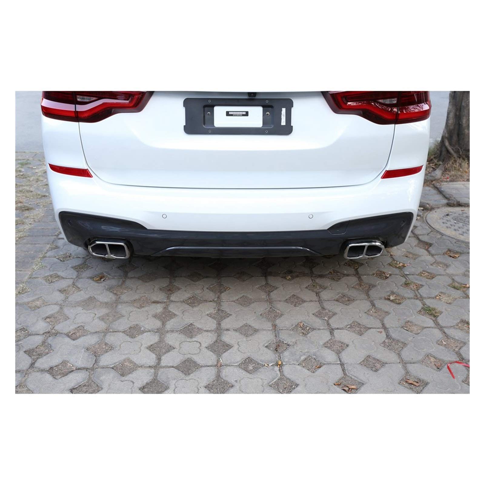 Amazon | マフラーカッター のためにBMW X3 G01 2018 2019年2ピース304