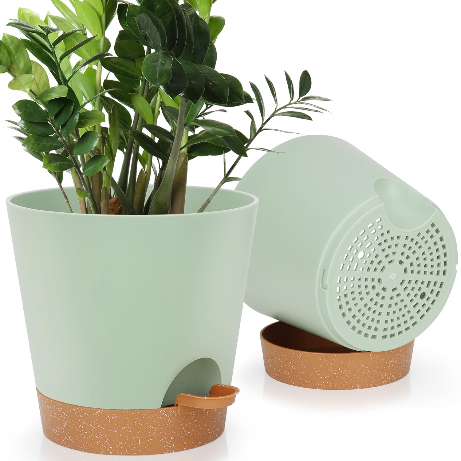 Self Watering Planters - 6 Sizes for Indoor Plants -19 Self Watering Planters - 6 Sizes for Indoor Plants -19