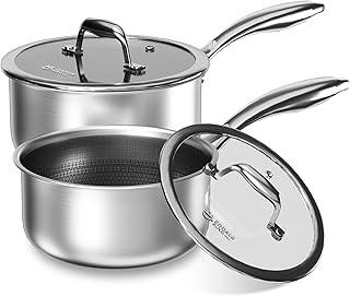 COOKER Hybrid Ceramic Nonstick Saucepan Set