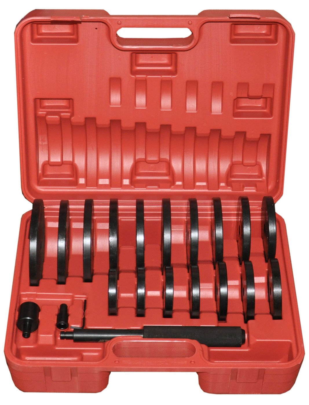 19 Piece Jumbo Large Bearing Bushing Seal Disc Driver Tool Set 2-3/4 inch to 6 inch