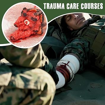 Wearable Wound Packing Trainer Arm Kit, Stop Bleed Training kit for First Aid and Military Training, Bleed Control Trainer - Right Arm