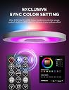 AsiaHorse ASH-S1 ARGB Fan Hub Controller - 9-Port PWM & 5V Addressable ARGB Hub with Remote Control, Supports 20 Preset Effects & Color-Learning Mode, Aura Sync Compatible, for Custom PC Builds gallery image