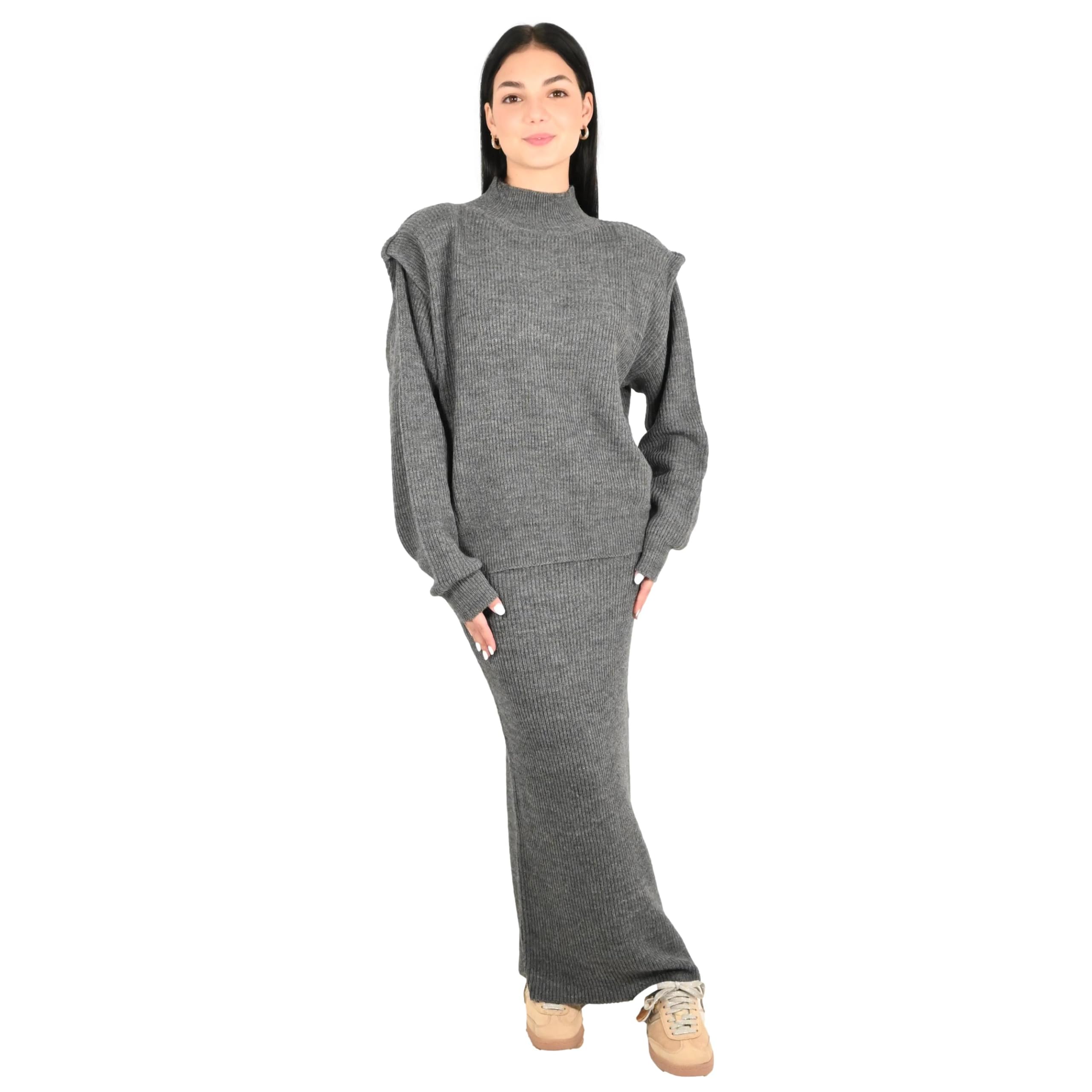 Kontatto gonna donna grigio medio 3M1793C