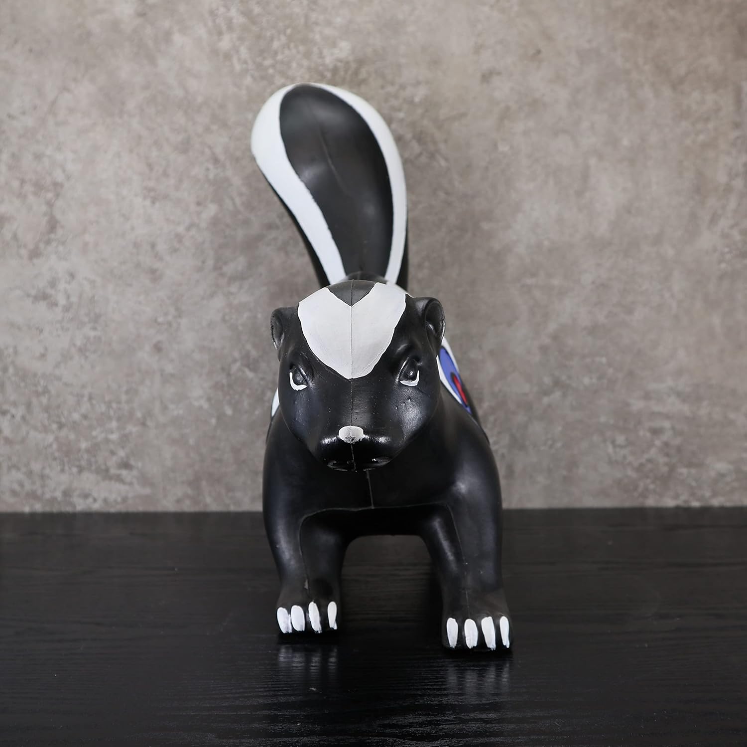 Archery 3D Animal Target Skunk with Ground Stakes for Backyard Arrow Hunting Training