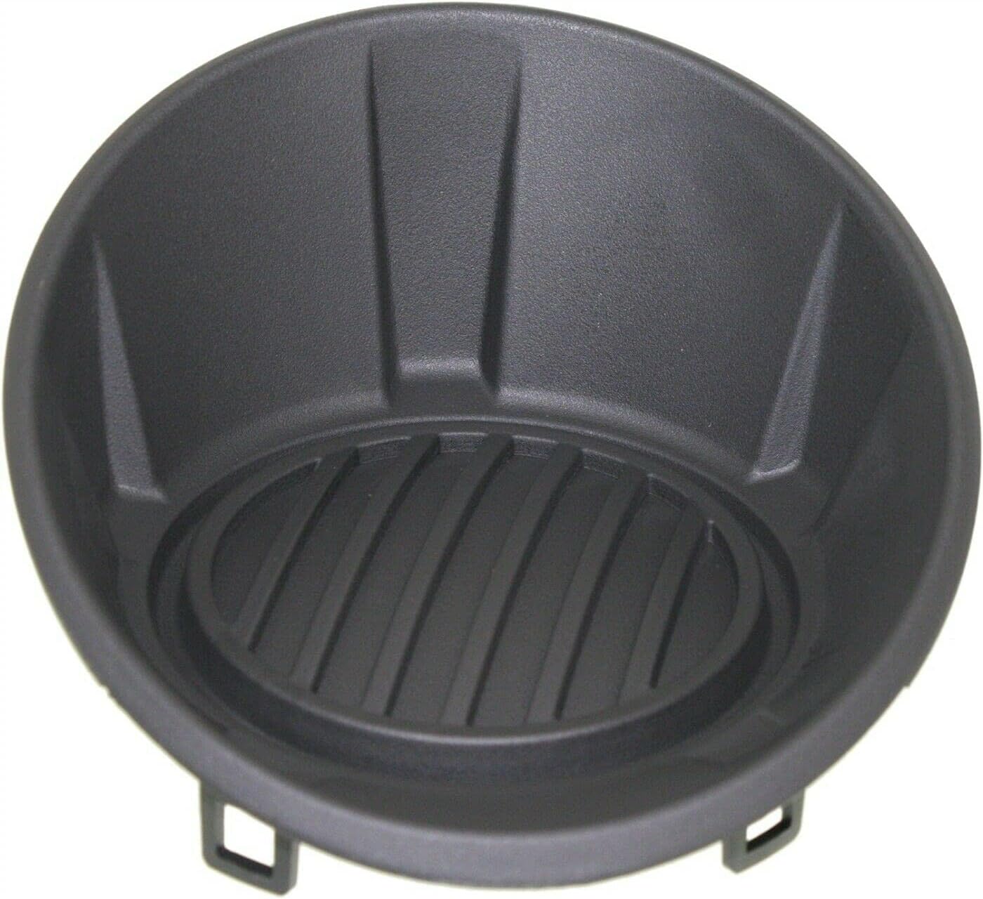 DAT AUTO PARTS Front Right Passenger Side Bumper Insert Fog Light Hole Cover Grille Molding Trim Replacement for 2010-2013 Chevrolet Camaro LS Matte Black Textured Plastic GM1039119 92218022