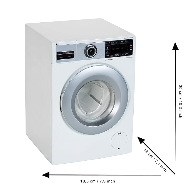 Foto 4 de 8 de Theo Klein 9213 Bosch Washing Machine, Four Washing Programs and Original Sounds ,works with and without Water