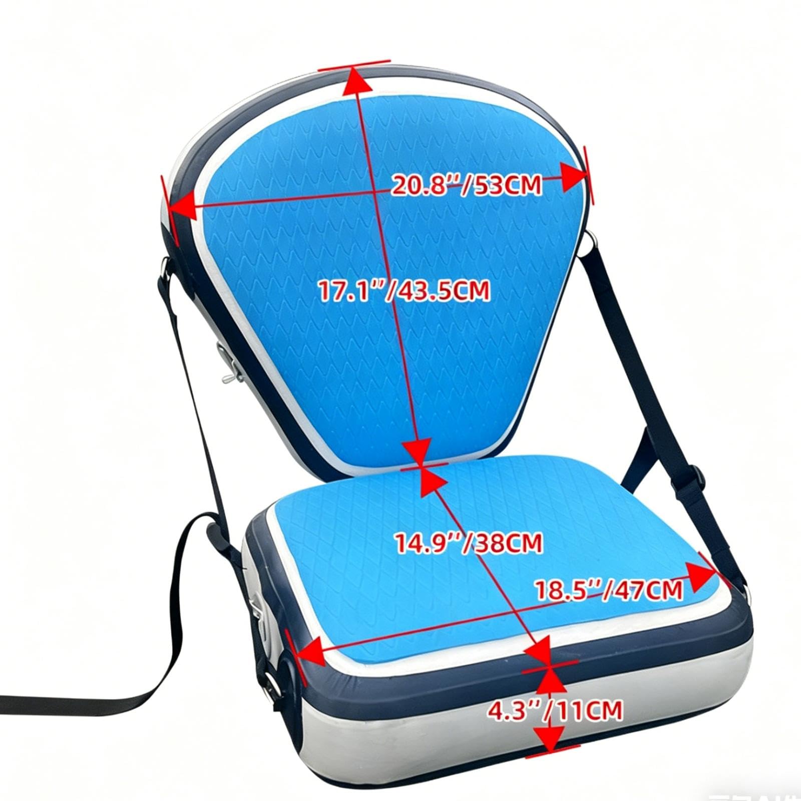 Asiento Hinchable para Kayak, Accesorio Práctico Y Versátil para Tablas de Paddle Surf.