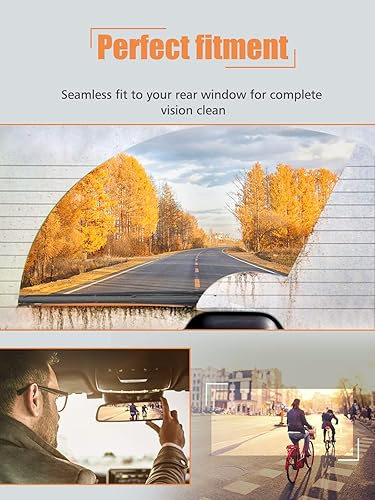 Miniatura 6 de Escobilla de brazo del limpiaparabrisas trasero  para Mini Cooper R56 2007-2015  Reemplazo del conjunto del limpiaparabrisas trasero MIKKUPPA