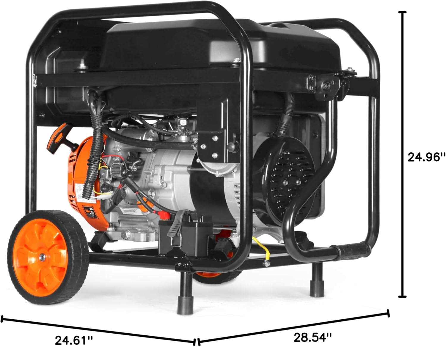 WEN DF8000X Generator Dimensions