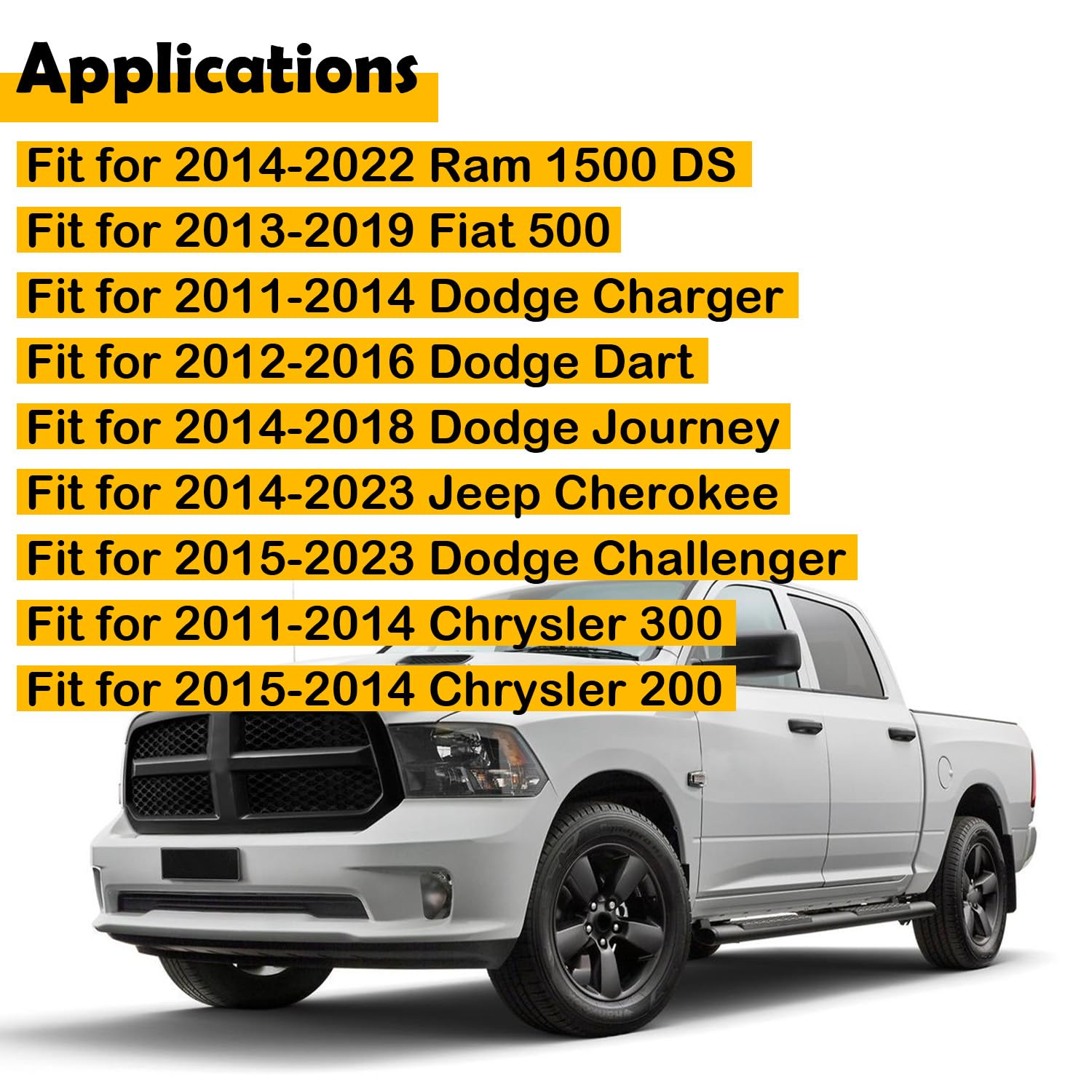 1SU12DX9AA Humidity Sensor Cover Cap Compatible with Dodge Charger Challenger Dart Journey Jeep Cherokee Ram 1500 Chrysler 200 300